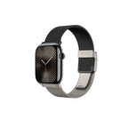 __vg|Titanyum|0|4892878121026-01|Apple Watch 10 46mm Amazingthing Omni StyleFlip Metal Hasır Kordon