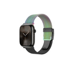 __vg|Siyah|0|4892878121033-01|Apple Watch 10 46mm Amazingthing Omni StyleFlip Metal Hasır Kordon