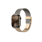 __vg|Rose Gold|0|4892878121040-01|Apple Watch 10 46mm Amazingthing Omni StyleFlip Metal Hasır Kordon