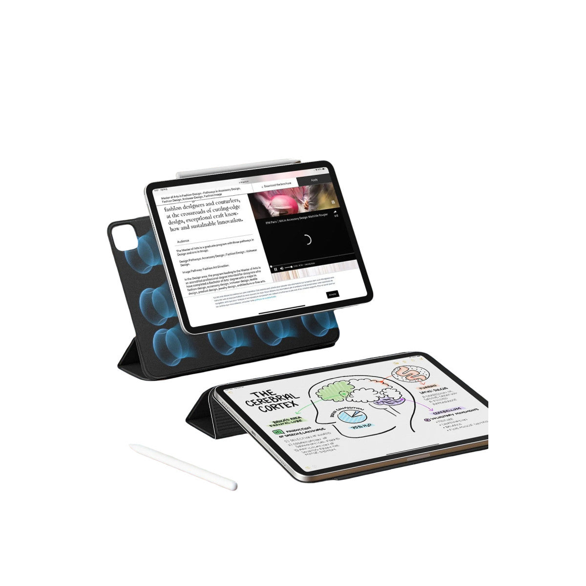 ESR Apple iPad Pro 11 (2024) Rebound Manyetik Tablet Kılıfı - Lila