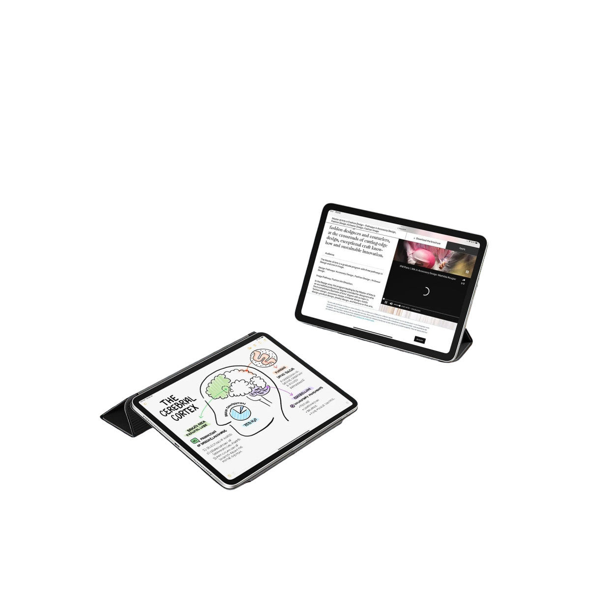 ESR Apple iPad Pro 11 (2024) Rebound Manyetik Tablet Kılıfı - Lila