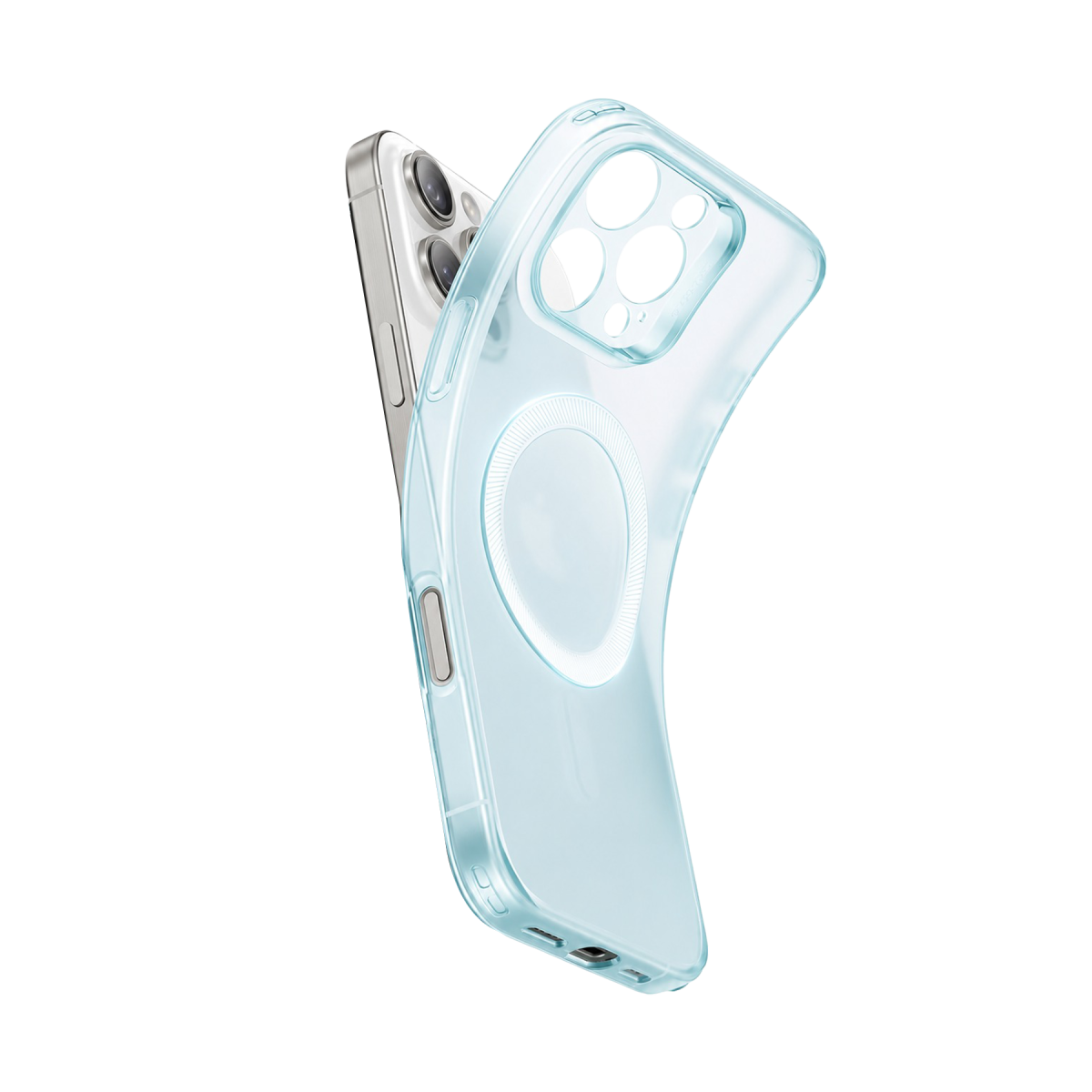 ESR Apple iPhone 16 Pro Zero Clear Magsafe Kapak - Mavi