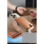 ESR HaloLock Wallet Boost Magsafe Kartlık - Kahverengi