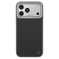 __vg|Gri|0|4894505245358-01|Apple iPhone 17 Pro Max Kılıf MagSafe Şarj Özellikli O-Ring Kajsa Carbon Fiber Serisi Kapak