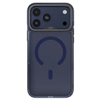 __vg|Mavi|0|4894505262348-01|Apple iPhone 17 Pro Max Kılıf MagSafe Şarj Özellikli Airbag Tasarımlı O-Ring Şeffaf Kajsa Trans Shield Serisi Kapak