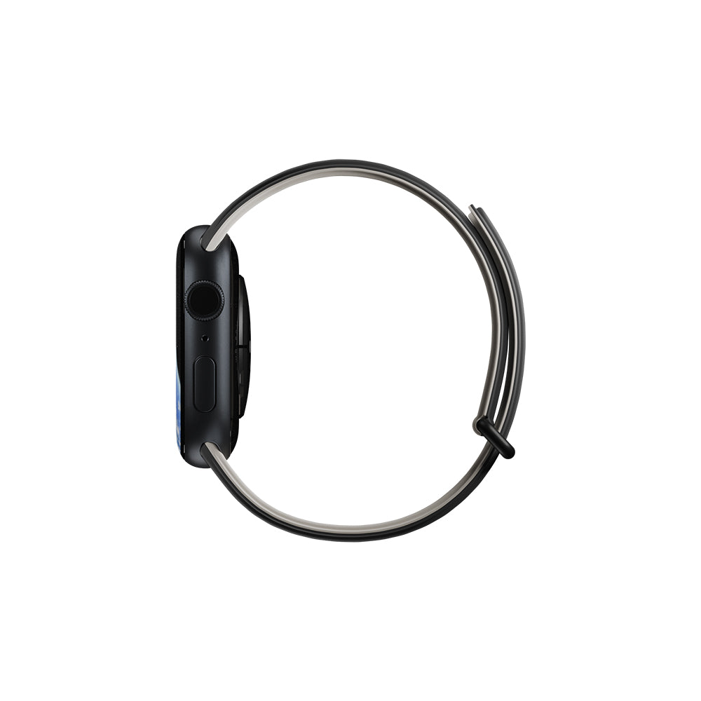 __vg|Siyah-Gri|2|4895200479703-03|Apple Watch 40mm Native Union Active Watch Band Serisi Silikon Kordon