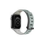 __vg|Yeşil-Gri|1|4895200479710-02|Apple Watch 38mm Native Union Active Watch Band Serisi Silikon Kordon
