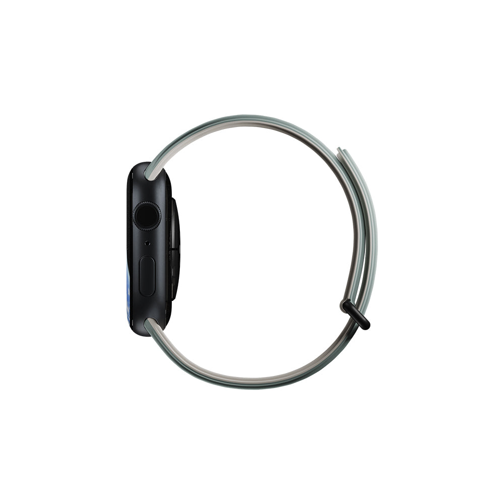 __vg|Yeşil-Gri|2|4895200479710-03|Apple Watch 40mm Native Union Active Watch Band Serisi Silikon Kordon