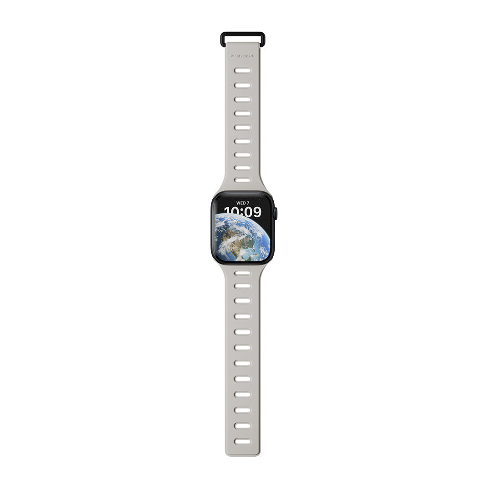 __vg|Yeşil-Gri|5|4895200479710-06|Apple Watch 40mm Native Union Active Watch Band Serisi Silikon Kordon