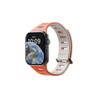 __vg|Turuncu-Gri|0|4895200479727-01|Apple Watch 40mm Native Union Active Watch Band Serisi Silikon Kordon