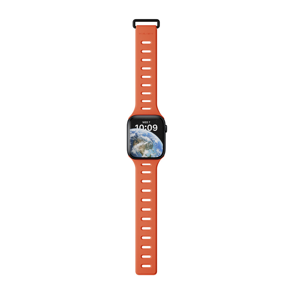 __vg|Turuncu-Gri|4|4895200479727-05|Apple Watch 40mm Native Union Active Watch Band Serisi Silikon Kordon