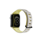 __vg|Gri-Sarı|1|4895200480211-02|Apple Watch 38mm Native Union Active Watch Band Serisi Silikon Kordon