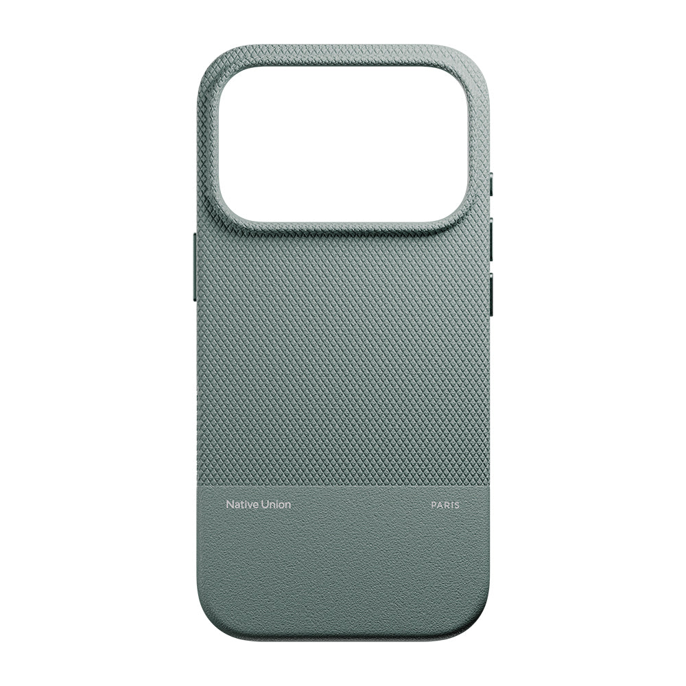 __vg|Koyu Yeşil|4|4895200487470-05|Apple iPhone 17 Pro Max Kılıf MagSafe Şarj Özellikli Deri Dokulu Native Union RE Classic Serisi Kapak