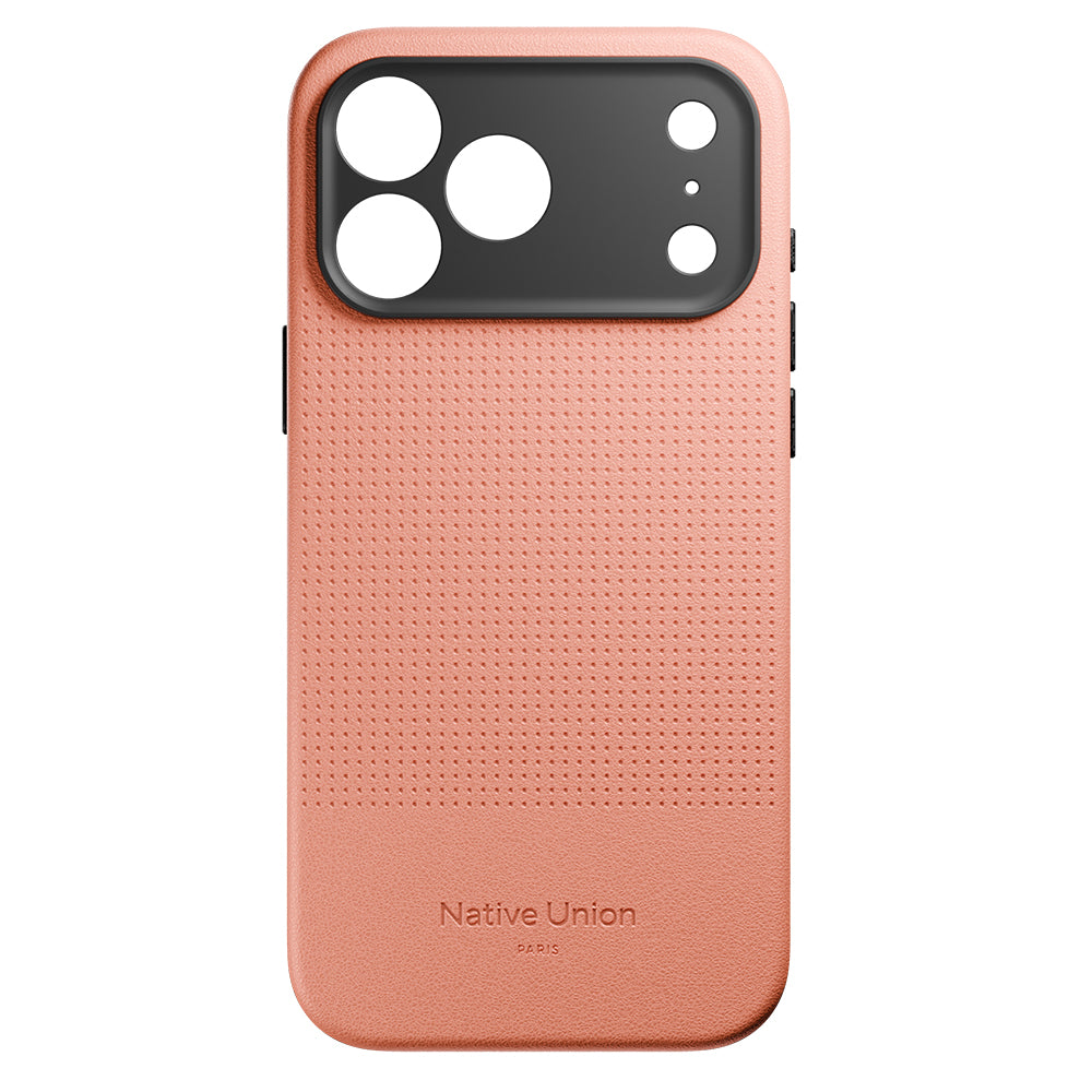 __vg|Turuncu|1|4895200487715-02|Apple iPhone 17 Pro Max Kılıf MagSafe Şarj Özellikli Deri Dokulu Native Union 2025 Active Serisi Kapak