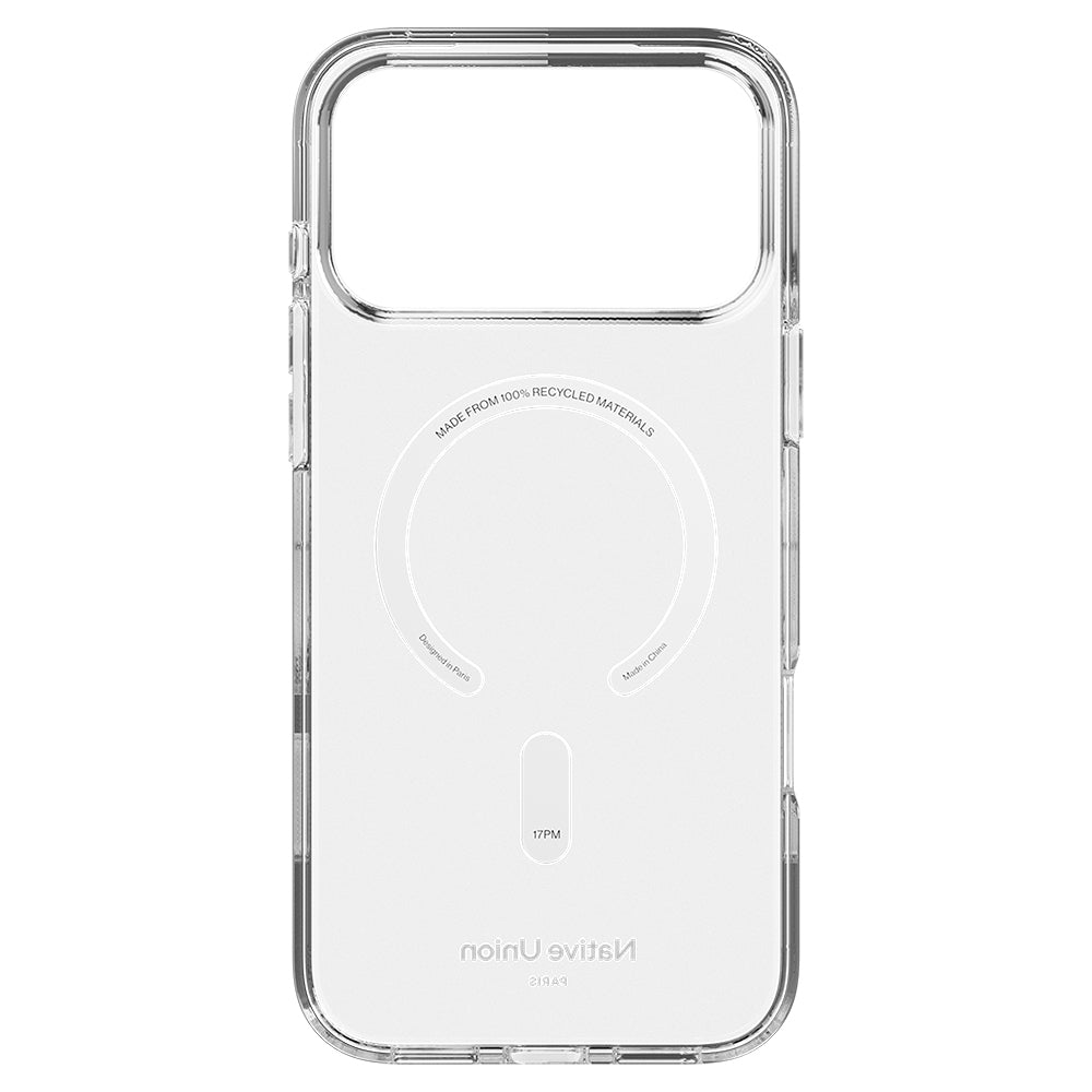 __vg|Şeffaf|2|4895200487753-03|Apple iPhone 17 Pro Max Kılıf MagSafe Şarj Özellikli Native Union RE Clear Serisi Kapak