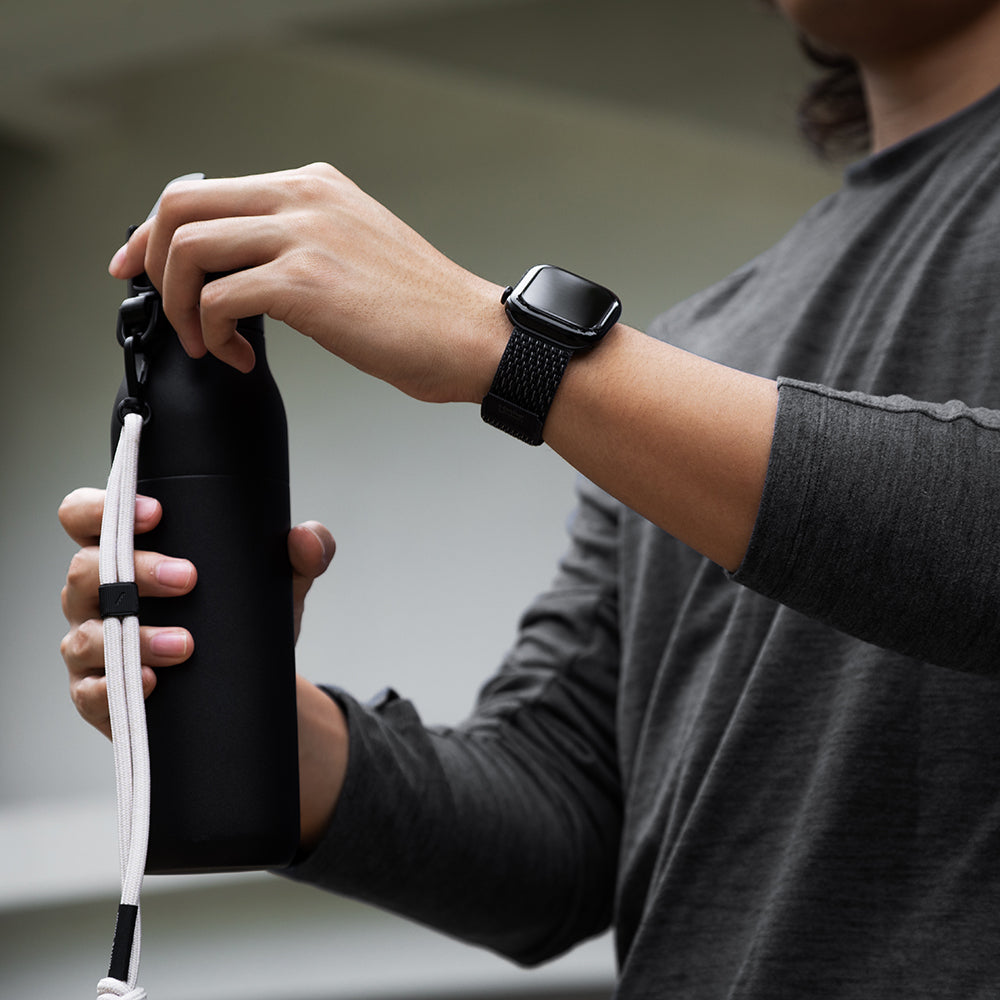 __vg|Siyah|7|4895200491170-08|Apple Watch 7 45mm Native Union Active Watch Loop Serisi Hasır Kordon