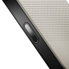 Apple iPhone 18 Pro Max Kılıf MagSafe Şarj Özellikli Deri Dokulu Native Union 2025 Active Serisi Kapak - Beyaz
