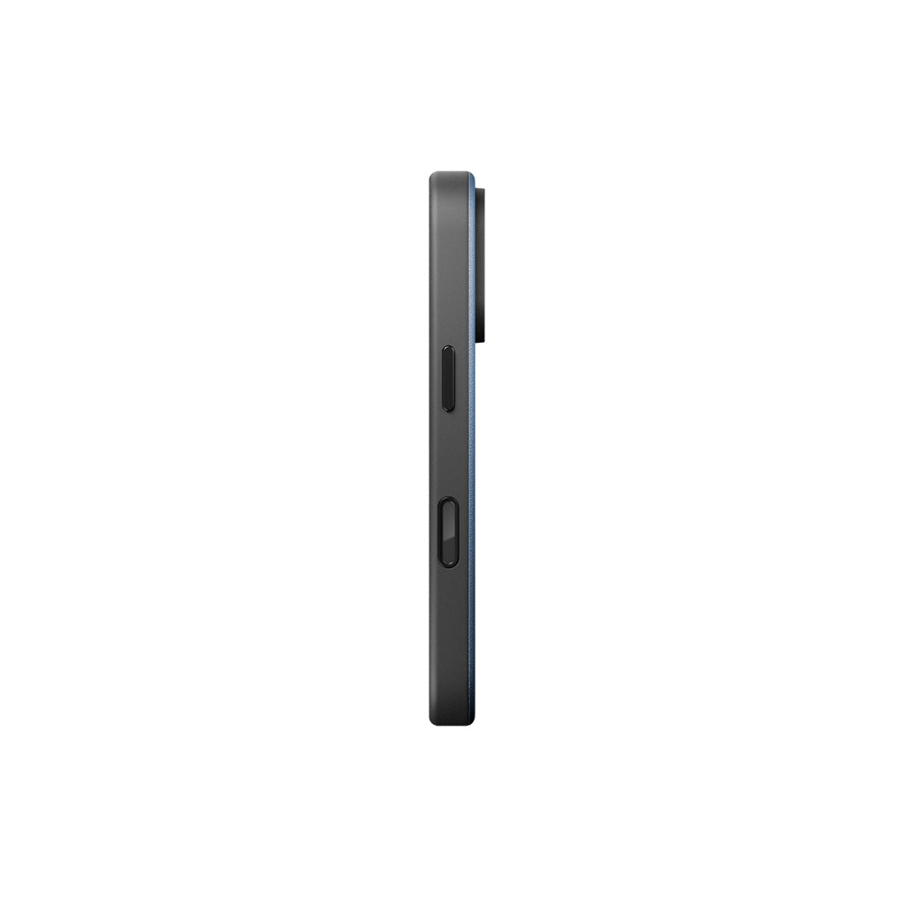 Apple iPhone 18 Pro Max Kılıf MagSafe Şarj Özellikli Deri Dokulu Native Union 2025 Active Serisi Kapak - Lacivert