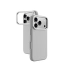 __vg|Gri|0|4896238100683-01|Apple iPhone 17 Pro Max Kılıf MagSafe Şarj Özellikli Standlı Amazingthing Glamour Mag Serisi PU Kapak
