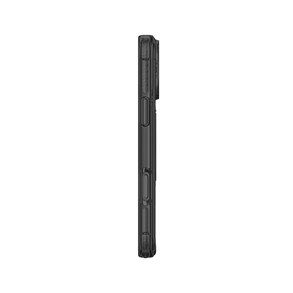 Apple iPhone 18 Pro Kılıf MagSafe Şarj Özellikli Airbag Tasarımlı Standlı Lens Korumalı AmazingThing Titan Pro MagSpin Kapak - Siyah