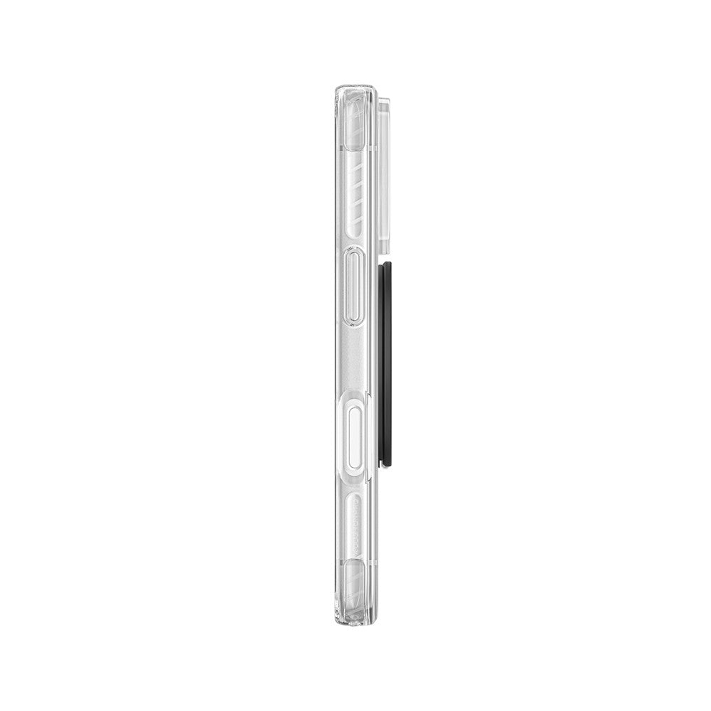 Apple iPhone 18 Pro Max Kılıf MagSafe Şarj Özellikli Amazingthing Titan Pro Serisi Pop Ring Standlı Set - Siyah