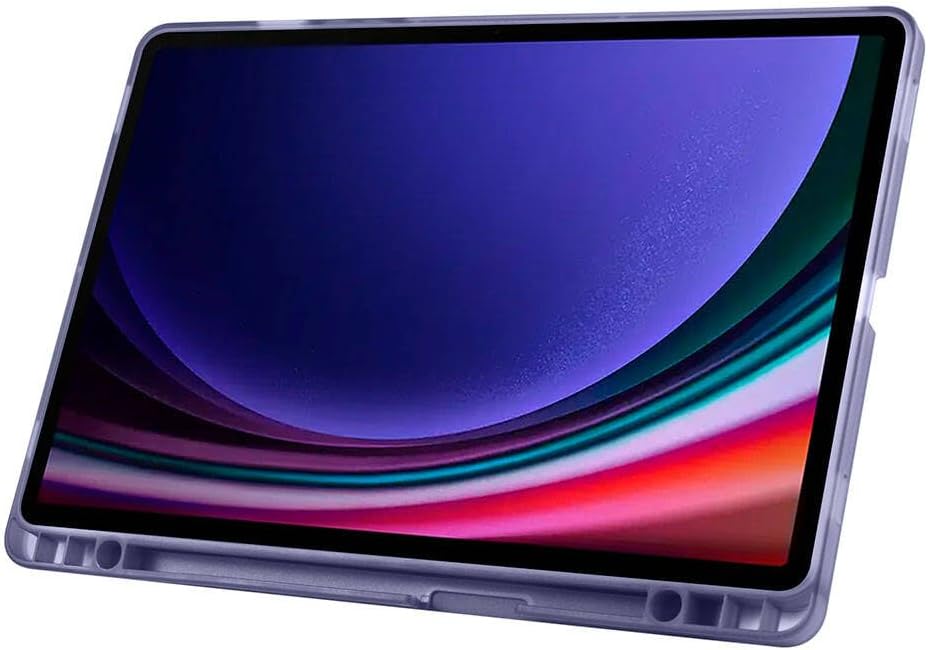 Samsung Galaxy Tab S10 FE Plus 13.1 inç Uyumlu Tablet Kılıfı – Kalem Bölmeli, Standlı, Tri-Folding Akıllı Kapak, Manyetik Otomatik Uyku/Uyanma Özellikli, İnce ve Dayanıklı Koruma (Bordo)