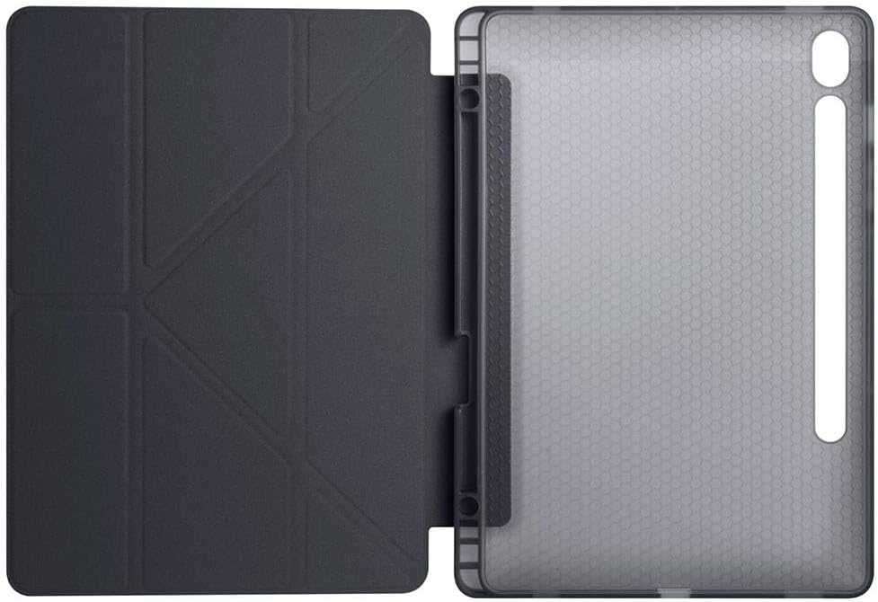 Samsung Galaxy Tab S10 FE Plus 13.1 inç Uyumlu Tablet Kılıfı – Kalem Bölmeli, Standlı, Tri-Folding Akıllı Kapak, Manyetik Otomatik Uyku/Uyanma Özellikli, İnce ve Dayanıklı Koruma (Bordo)