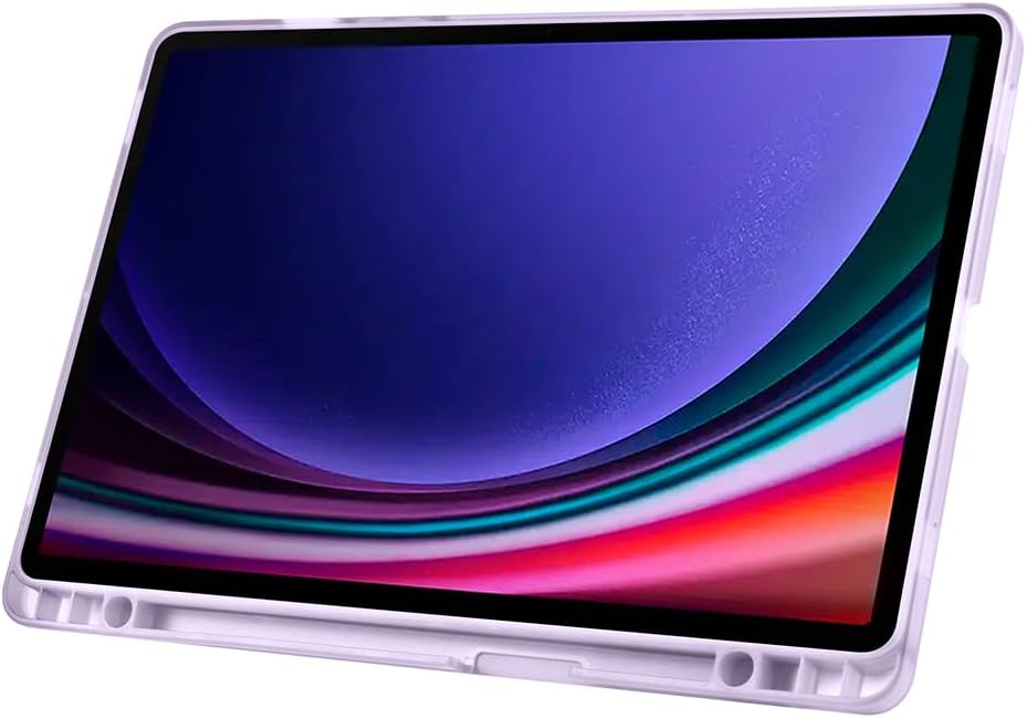 Samsung Galaxy Tab S10 FE Plus 13.1 inç Uyumlu Tablet Kılıfı – Kalem Bölmeli, Standlı, Tri-Folding Akıllı Kapak, Manyetik Otomatik Uyku/Uyanma Özellikli, İnce ve Dayanıklı Koruma (Bordo)