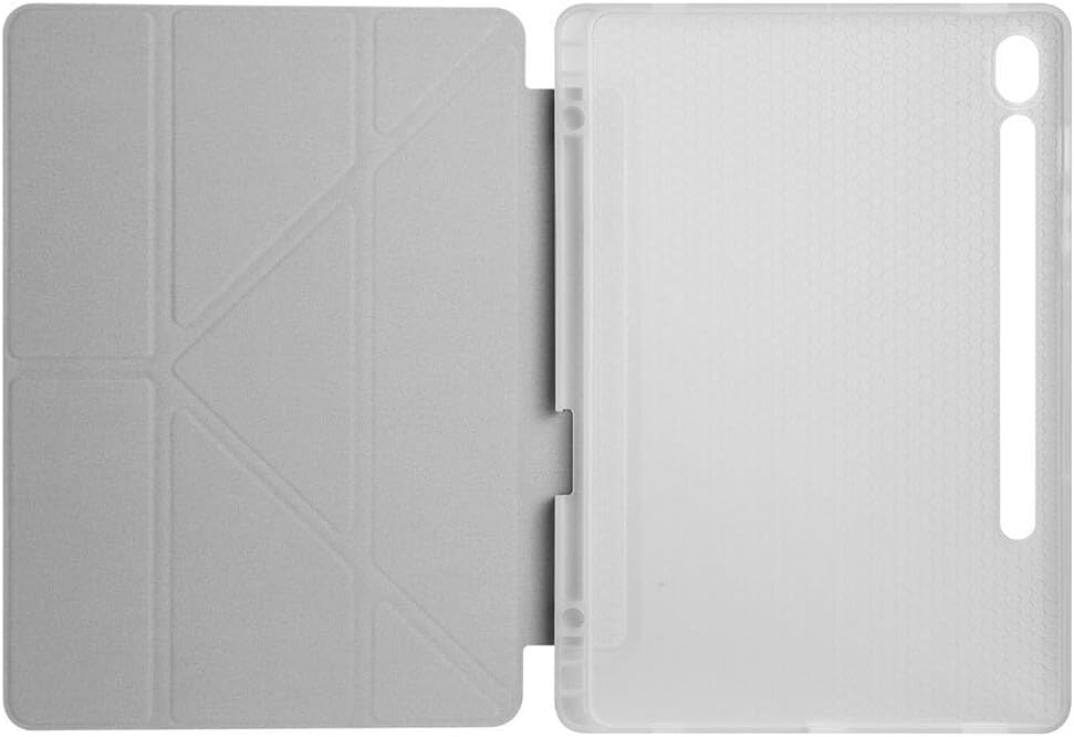 Samsung Galaxy Tab S10 FE Plus 13.1 inç Uyumlu Tablet Kılıfı – Kalem Bölmeli, Standlı, Tri-Folding Akıllı Kapak, Manyetik Otomatik Uyku/Uyanma Özellikli, İnce ve Dayanıklı Koruma (Bordo)