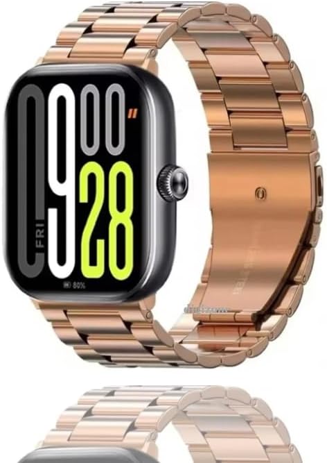 Redmi Watch 5 Active/Lite için Paslanmaz Çelik Kordon