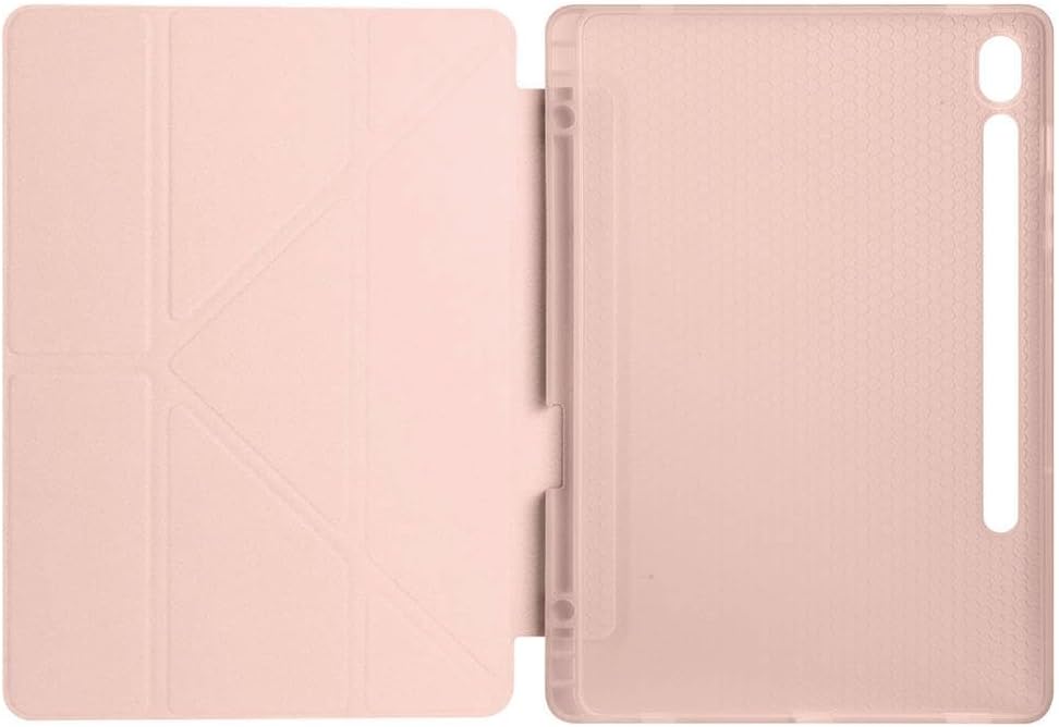 Samsung Galaxy Tab S10 FE Plus 13.1 inç Uyumlu Tablet Kılıfı – Kalem Bölmeli, Standlı, Tri-Folding Akıllı Kapak, Manyetik Otomatik Uyku/Uyanma Özellikli, İnce ve Dayanıklı Koruma (Bordo)