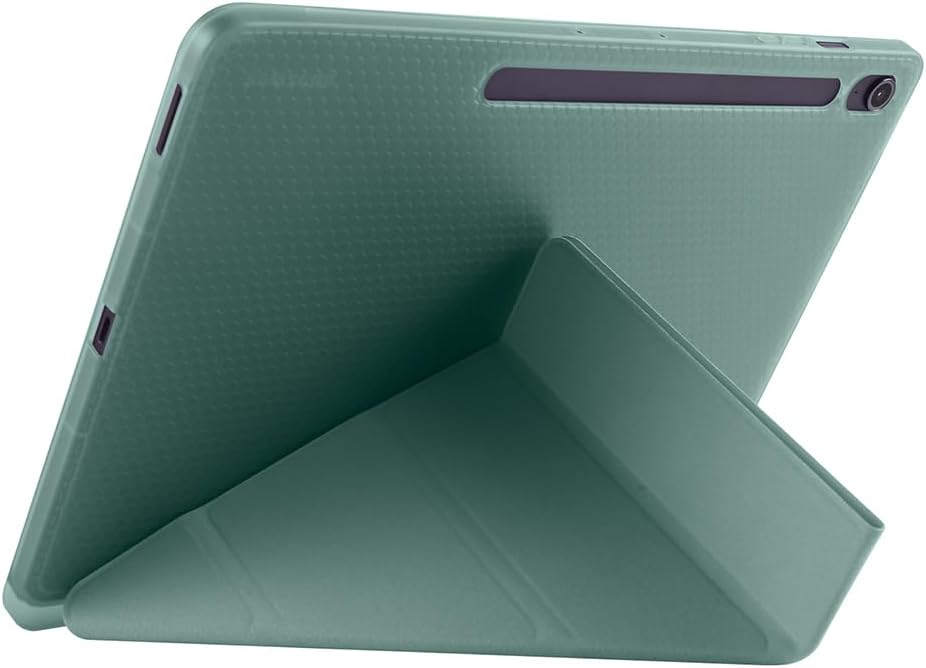 Samsung Galaxy Tab S10 FE Plus 13.1 inç Uyumlu Tablet Kılıfı – Kalem Bölmeli, Standlı, Tri-Folding Akıllı Kapak, Manyetik Otomatik Uyku/Uyanma Özellikli, İnce ve Dayanıklı Koruma (Bordo)