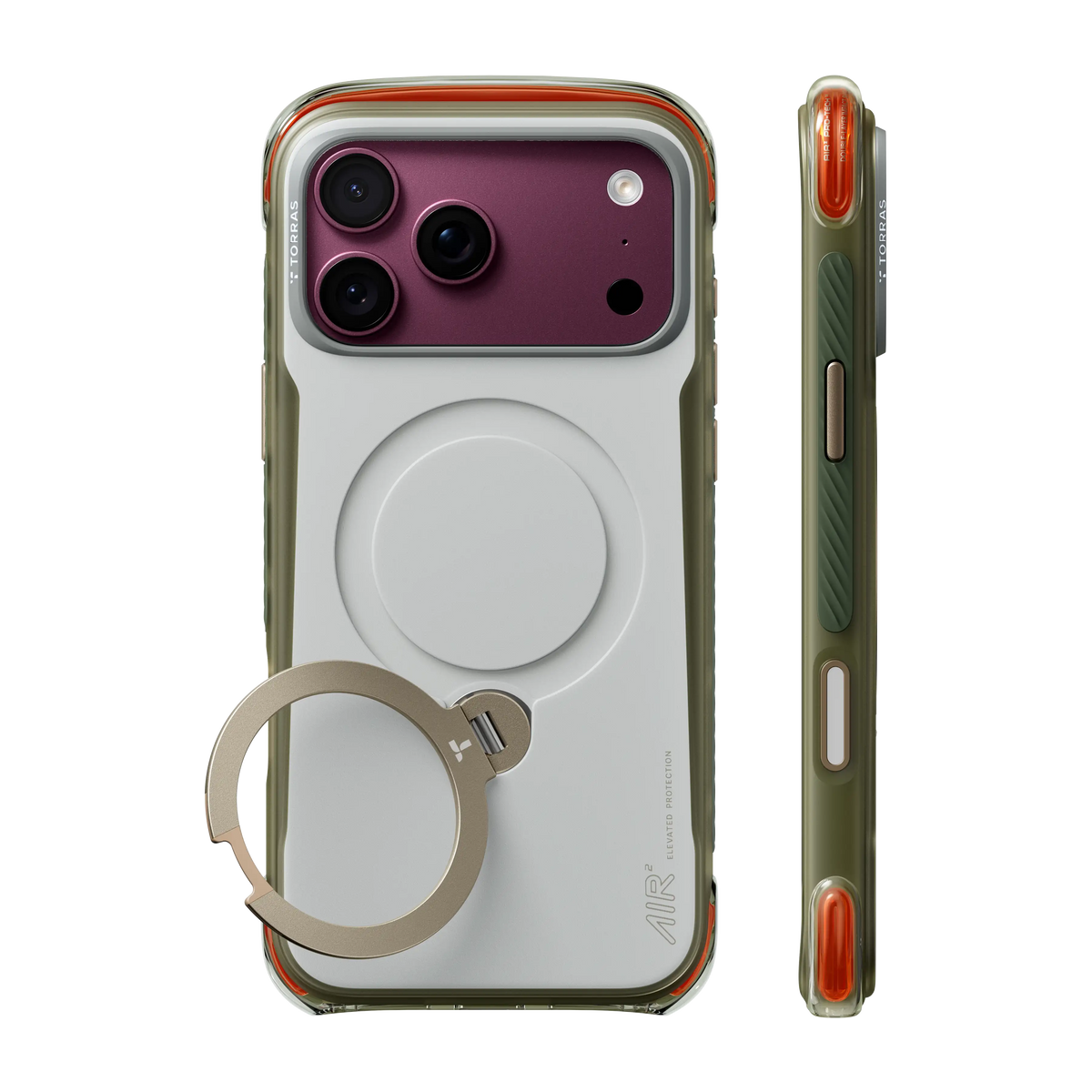 Torras Ostand Q3 Air Pro iPhone 18 Pro Kılıf