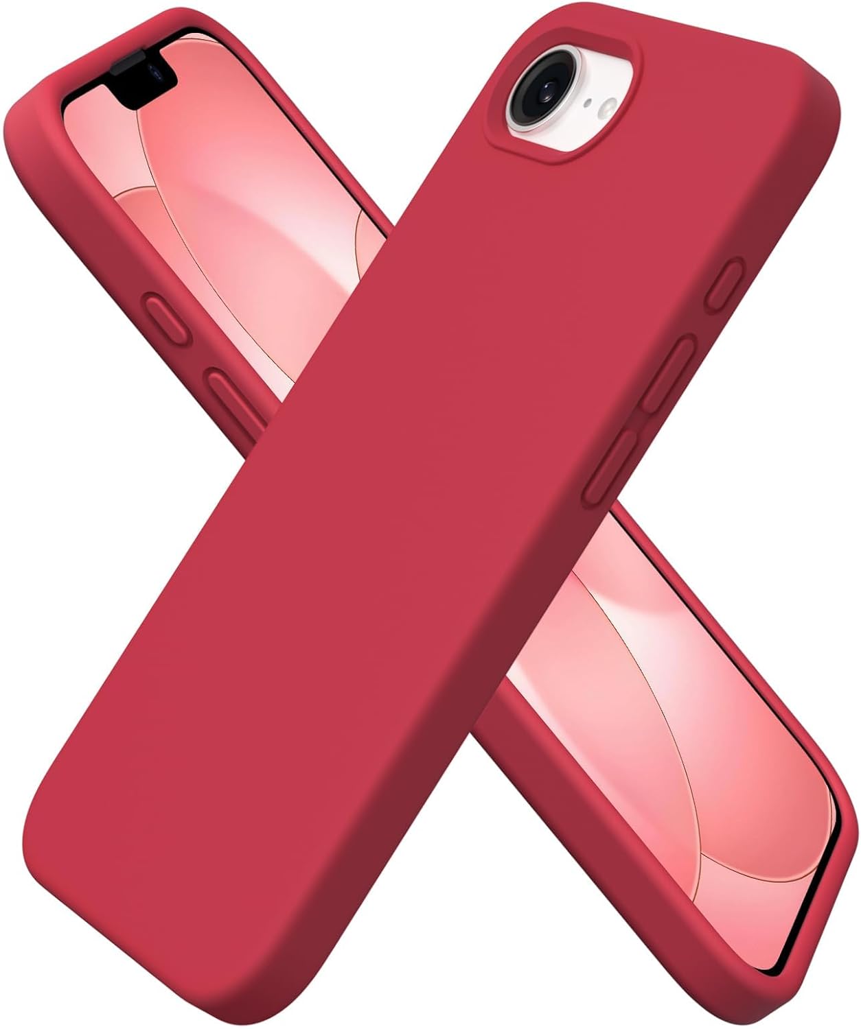 ORNARTO iPhone 17e ve iPhone 16e Kılıf (6.1"), Lavender, Premium Sıvı Silikon, 4 Katmanlı Tam Koruma, Darbeye Dayanıklı, Kaymaz Yumuşak Dokulu Koruyucu Telefon Kılıfı