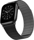 Apple Watch Uyumlu Çift Taraflı Mıknatıslı Silikon Kordon (49/46/45/44/42mm) - Ultra, Series 11/10/9/8 ve SE Uyumlu Kayış