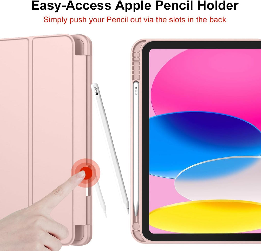 iPad 11/10 için Kalem Bölmeli Standlı Kılıf