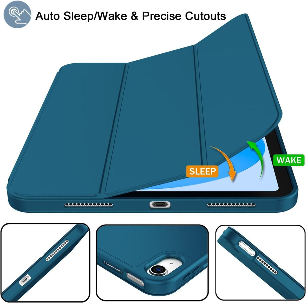 iPad 11/10 için Kalem Bölmeli Standlı Kılıf