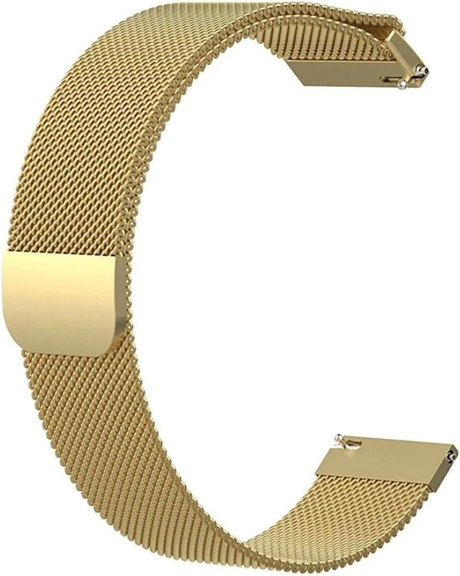 Huawei Watch GT6 41 mm / GT5 Pro 42 mm / GT5 41mm / GT4 41 mm ile Uyumlu 18 mm Paslanmaz Çelik Milanese Hasır Kordon – Manyetik Tokalı, Ayarlanabilir Metal Saat Kayışı