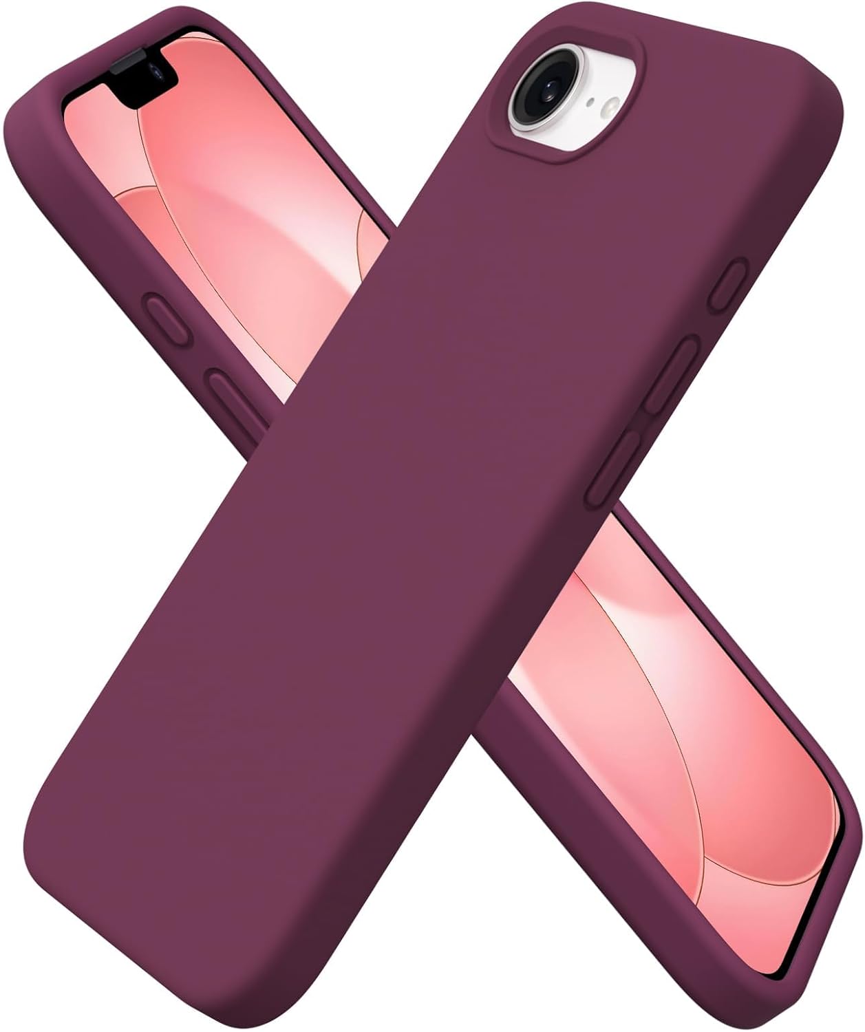 ORNARTO iPhone 17e ve iPhone 16e Kılıf (6.1"), Lavender, Premium Sıvı Silikon, 4 Katmanlı Tam Koruma, Darbeye Dayanıklı, Kaymaz Yumuşak Dokulu Koruyucu Telefon Kılıfı