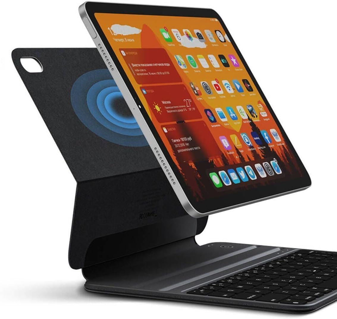iPad 10/11 için Ultra Slim Manyetik Klavye Kılıfı