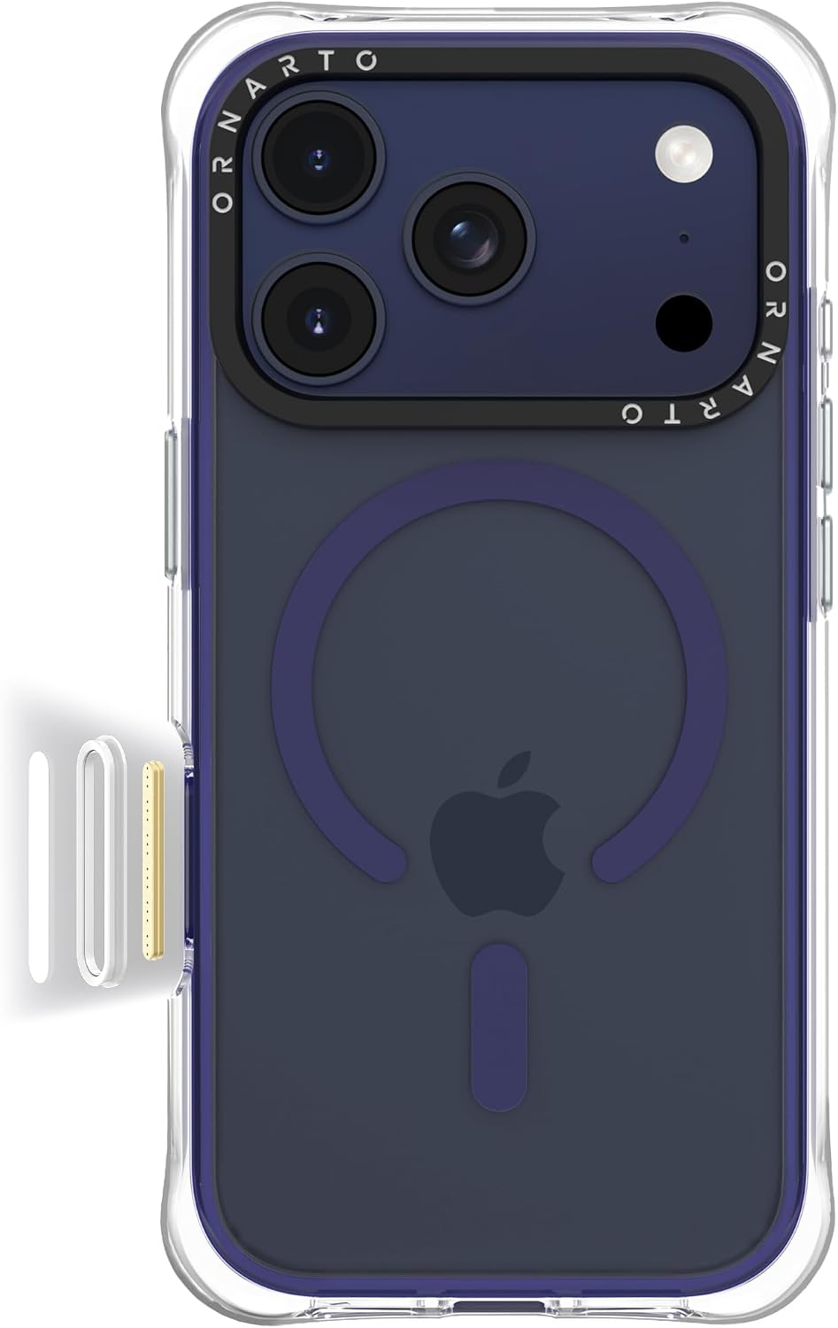 ORNARTO iPhone 17 Pro Max Şeffaf MagSafe Uyumlu Kılıf