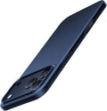 TORRAS Slim Fit iPhone 17 Pro Kılıf – Ultra İnce Mat Koruma, Deep Blue, Çizilmeye Dayanıklı, Parmak İzi Bırakmaz