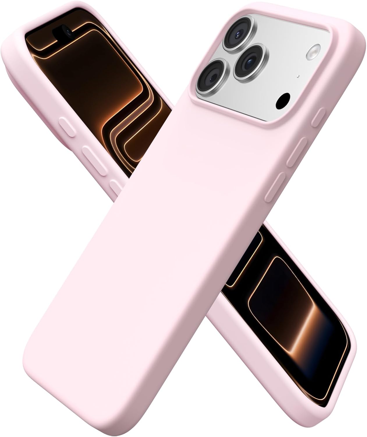 ORNARTO iPhone 17 Pro Max için Liquid Silicone Kılıf - Soft Touch, Çizilmeye Dayanıklı