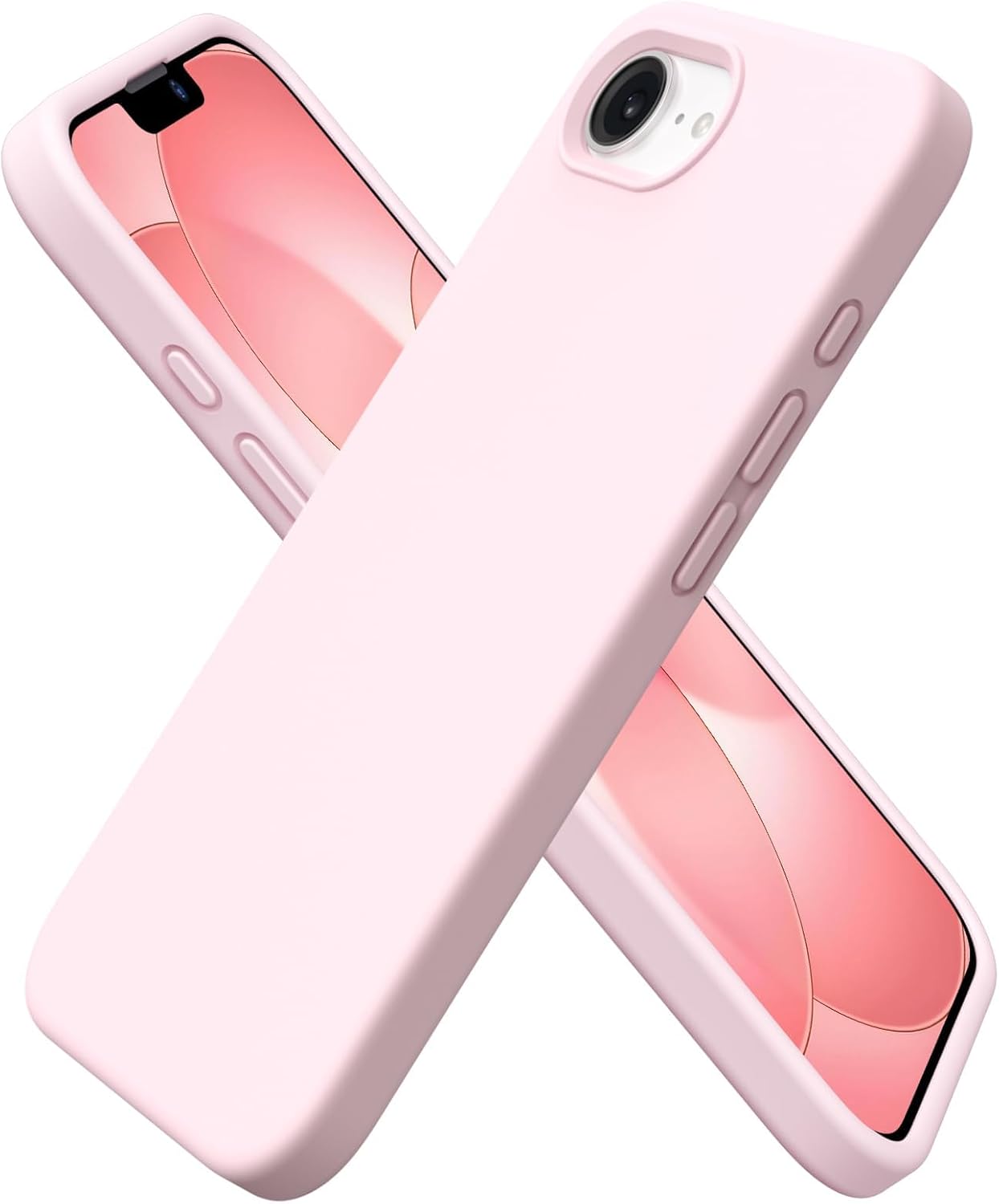 ORNARTO iPhone 17e ve iPhone 16e Kılıf (6.1"), Lavender, Premium Sıvı Silikon, 4 Katmanlı Tam Koruma, Darbeye Dayanıklı, Kaymaz Yumuşak Dokulu Koruyucu Telefon Kılıfı