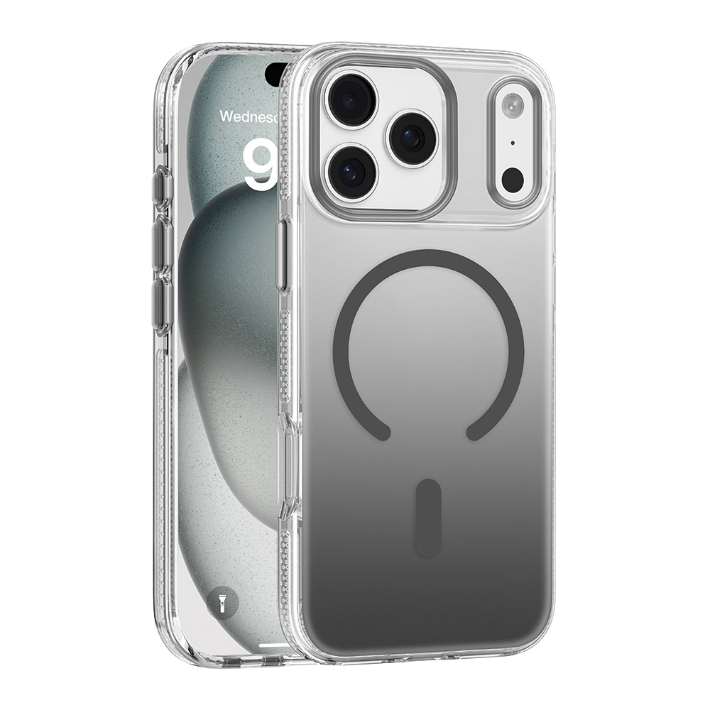 __vg|Gri|0|6925700944871-01|Apple iPhone 17 Pro Max Kılıf MagSafe Şarj Özellikli Sararmaya Karşı Dayanıklı Mutural Icesense Serisi Kapak