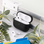 __vg|Siyah|1|6925700947421-02|Apple AirPods Pro 3 Kılıf MagSafe Şarj Özellikli Mutural Yahu Serisi Deri Tasarımlı Kapak