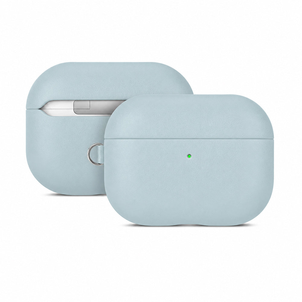 __vg|Mavi|0|6925700947445-01|Apple AirPods Pro 3 Kılıf MagSafe Şarj Özellikli Mutural Yahu Serisi Deri Tasarımlı Kapak