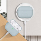 __vg|Mavi|1|6925700947445-02|Apple AirPods Pro 3 Kılıf MagSafe Şarj Özellikli Mutural Yahu Serisi Deri Tasarımlı Kapak