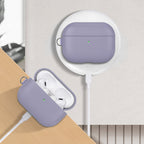 __vg|Mor|1|6925700947452-02|Apple AirPods Pro 3 Kılıf MagSafe Şarj Özellikli Mutural Yahu Serisi Deri Tasarımlı Kapak