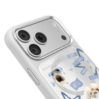 __vg|Beyaz|2|6925700949463-03|Apple iPhone 17 Pro Max Kılıf MagSafe Şarj Özellikli 3D Baskılı Tasarım Mutural The Dog Serisi Kapak
